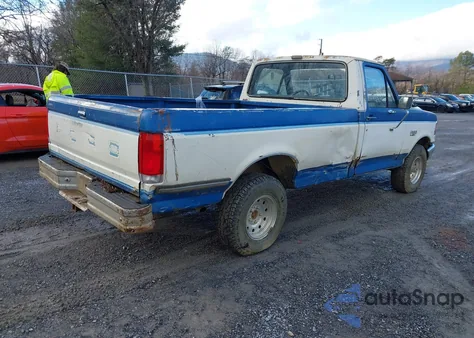 1988 Ford F150 z USA, uszkodzony, nr VIN 1FTEF14H7JNA62140